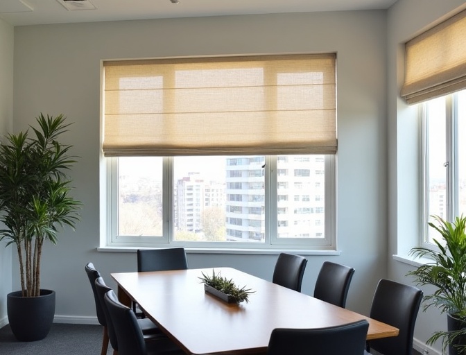 Belmont Roman Blinds Cleaning